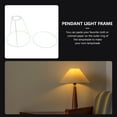 thumbnail image 6 of HONMEET Iron Table Lamp Cone Shape Lampshade Part for Home Decor, Replacement Lamp Shade Accessory, 6 of 9