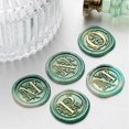 thumbnail image 3 of Wax Seal Set Letters Wax Seal Stamp Set Retro Alphabet Letter Decoration Stamp for Scrapbooking Sealing Wax Craft Supplies Style I, 3 of 4
