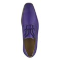 thumbnail image 4 of LIBERTYZENO Men's Classic formal Oxford Shoes Casual Lace Up Leather Dress Shoes, Purple, 4 of 7