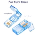thumbnail image 7 of 2Pcs Pill Cutter for Small or Large Pills,Portable Pill Cutter with Blade and Storage Compartment,Pill Splitter for Cutting Pills in Half(Blue), 7 of 7