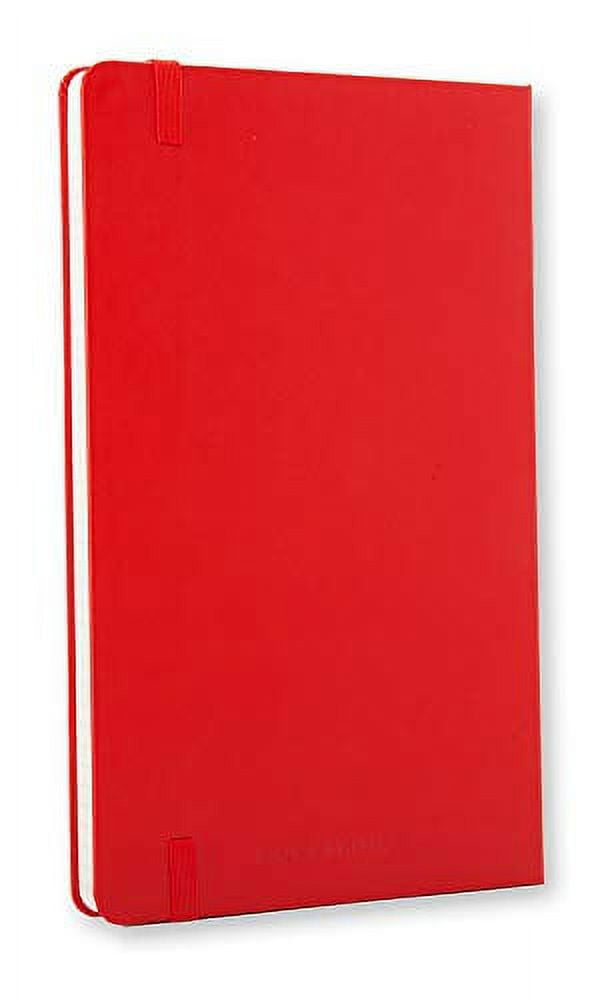 Moleskine Classic Notebook, 5" x 825", Red, 240 Pages