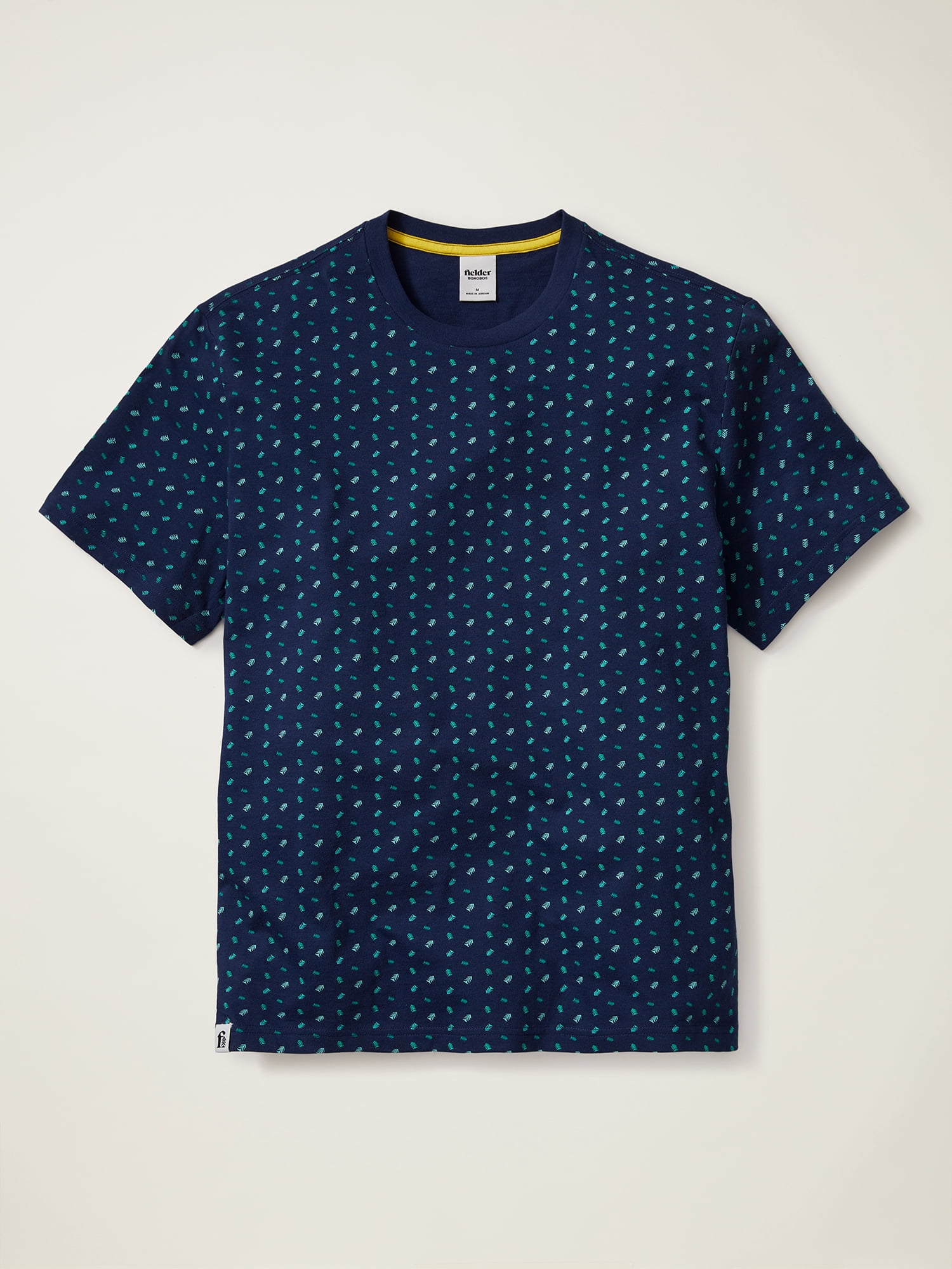 Bonobos Fielder Men's and Big Men's Short Sleeve Mini Tree Graphic Tee, up to 3XL