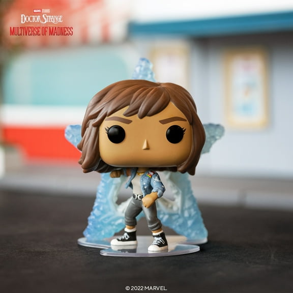 Funko Pop! Marvel: Marvel Studios’ Doctor Strange in the Multiverse of Madness - America Chavez Vinyl Bobblehead (2022 Summer Convention Limited Edition)