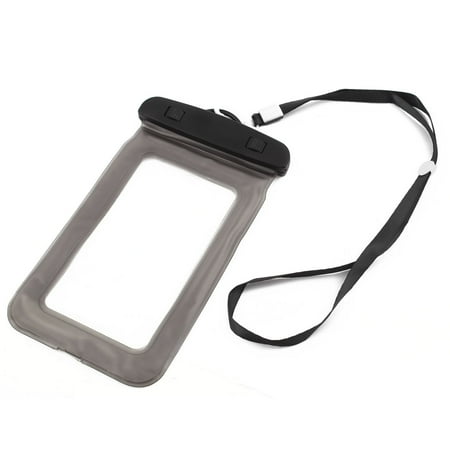Smartphone PVC Water Resistant Protector Bag Holder Pouch Case Clear