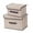 Khaki, variant on Small Storage Bins with Lids Storage Box, Toy Closet Storage Box, Quilt Storage Box, Clothes Storage Box, 2 Pcs,A Large and A Small Toy Storage Bins with Lids Small Storage Box with Lid
