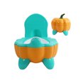thumbnail image 1 of Cuenco De Calabaza Para Bebé Bonito, Bandeja De Entrenamiento De Dibujos Animados, Calabaza De Baño De Plástico Práctica Duradera Para 0-2 Años Kearding BA000759-02, 1 of 5