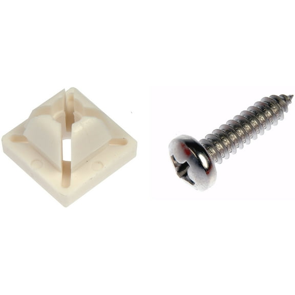 Dorman 395-039 License Plate Fasteners- 1/4 x 1 In. (Pack of 25)