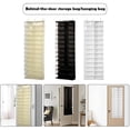 thumbnail image 5 of Hoodie Sweatshirt Storage Hack, Door Hanging Shoe Rack Organizer, Hoodie Sweatshirt Organizer over the Door, 26 Pockets Folding Hanging Door Closet, 63" X 22" Foldable Behind the Door Organizer, 5 of 9