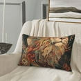 thumbnail image 5 of Fuzoiu Majestic Cosmic Lion Print Fuzzy Pillowcases, Super Soft Pillow Case Cover with Zipper for Bedroom, Sofa, Couch,Cozy Pillow Shams for All Seasons-20"x30", 5 of 6
