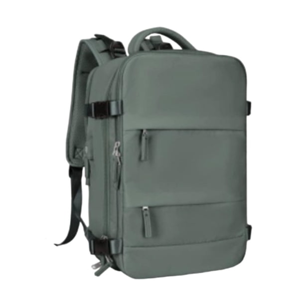 Mochila de mano Mochila de viaje ligera con compartimento para zapatos Mujeres Hombres ejercito verde