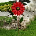 thumbnail image 2 of 2x Girasol Vertical Metal Wind Stake decor for decor for artación Al Sharpla Molino de viento al aire libre, 2 of 3