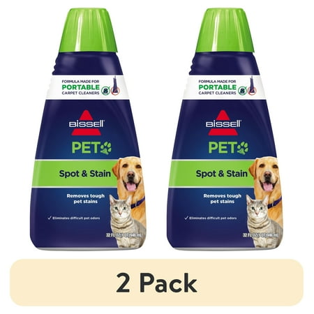 (2 pack) BISSELL Advanced Pet Spot & Stain 32 oz. Formula 74R7V
