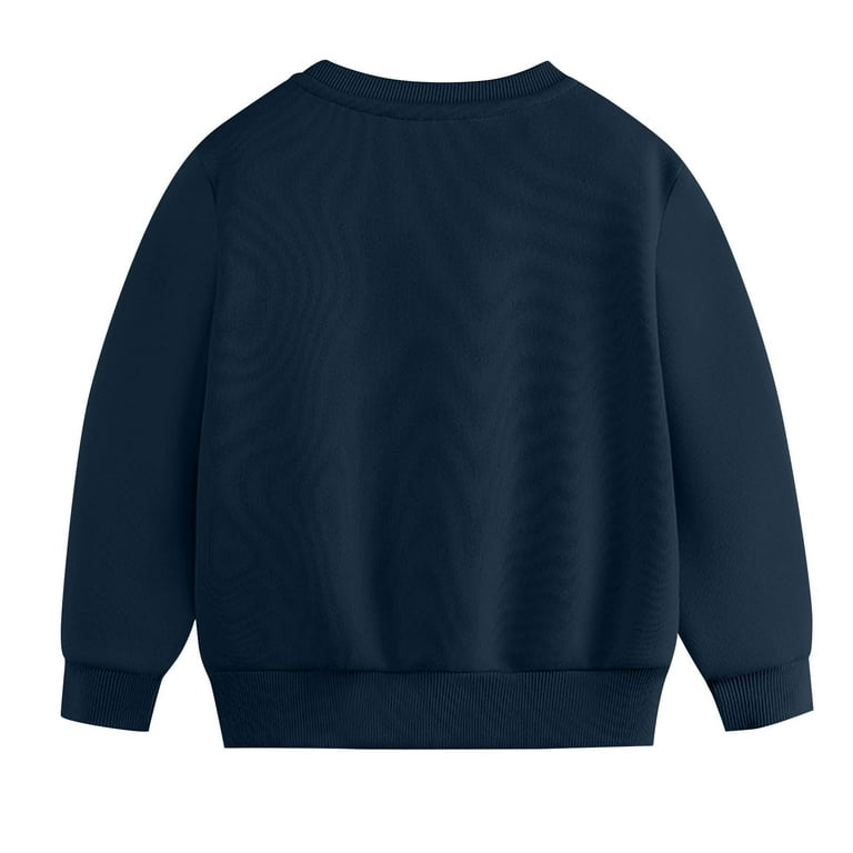 SERTG Big Kids Lined Sweater Long Sleeve Mock Neck Fall Winter