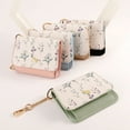 thumbnail image 3 of Kcolen Stylish Floral Bifold Wallet for Women Compact Card Holder with Zipper Pocket and Secure ID Window Functional Lightweight Keychain Accessory, 3 of 3