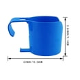thumbnail image 7 of Aoyunhp 2Pcs Pool Cup Holders,Drink Holder for Pool,Cup Holder for Above Ground Pools Pool Cup Holders for Drinks Above Ground Round Pool Bar Strong and Easy to Use Clip,Blue, 7 of 7