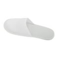 thumbnail image 5 of Unique Bargains 1Pair Disposable Slippers Foldable Closed Toe Non Slip Hotel Slippers White, 5 of 5