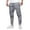 Gray, variant on zfhfof Mens Fashion Joggers Sports Pants Casual Cotton Cargo Pants Gym Sweatpants Trousers Mens Long Pant