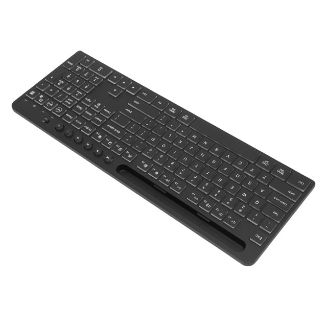 Teclado Y Mouse Inalámbricos, 6 Teclas De Control Multimedia Teclado De Juego Inalámbrico 115 Teclas 2.4g Para Laptop