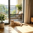 thumbnail image 5 of Mesh Pet Gate, No Drill Retractable Adjustable Dog Cat Safety Barrier, Portable Indoor Doorway Stairs Fence for Pet 43.31X28.35In, 5 of 5