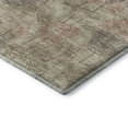 thumbnail image 3 of Addison Rugs Mayfield Premium Machine Washable Transitional Floral Brown Rectangle Rug, 3' x 5', 3 of 6