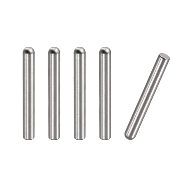 6x40mm Espiga Pasadores 5uds Unique Bargains Acero Inoxidable Cabeza Plana