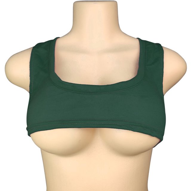 Liquidation & Promo, Débardeur Court Sans Manches à Col Rond Uni pour Femmes, Haut Décontracté, Usage Quotidien, Ajustement Confortable, Tissu Léger et Respirant Style Quotidien Tendance/95 % Polyester, 5 % Spandex, Vert