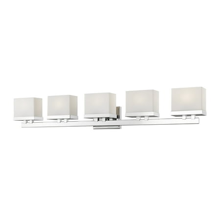 

Z-Lite 1919-5V-Led Rivulet 5 Light 40 Wide Integrated 3000K Led Bathroom Vanity Light -