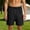 Black, variant on Tsesme Hiking Cargo Shorts for Men, Fashion Buckle Belt Waist Loose Shorts with Multi Pocket, Summer Outdoor Sports Shorts for Golf Camping ,Khaki,XL