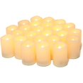 thumbnail image 3 of CANDLE IDEA Velas votivas LED sin llama, paquete de 24, 1.5 x 2 pulgadas, luces de té eléctricas parpadeantes para exteriores sin llama, velas falsas a granel para bodas, Navidad, decoraciones de Hall, 3 of 4