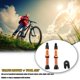 thumbnail image 4 of 2 uds 60mm vástago de aleación válvula Presta + herramienta para bicicleta de carretera MTB neumático sin cámara, 4 of 4