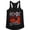 Black, variant on ACDC Highway to Hell Angus Shredding Women's Tank Top (S) (S)