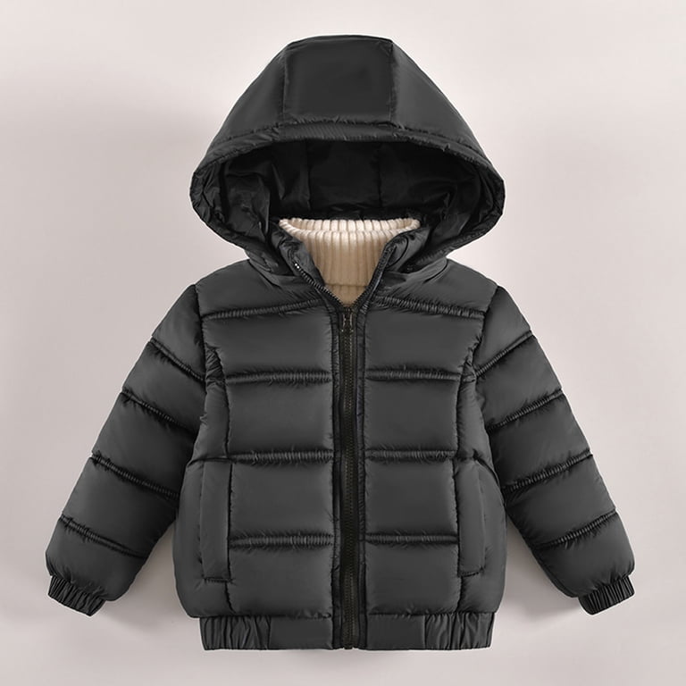 Puffer Jacket Baby Coats Walmart Qolati Baby Boys Girls Winter