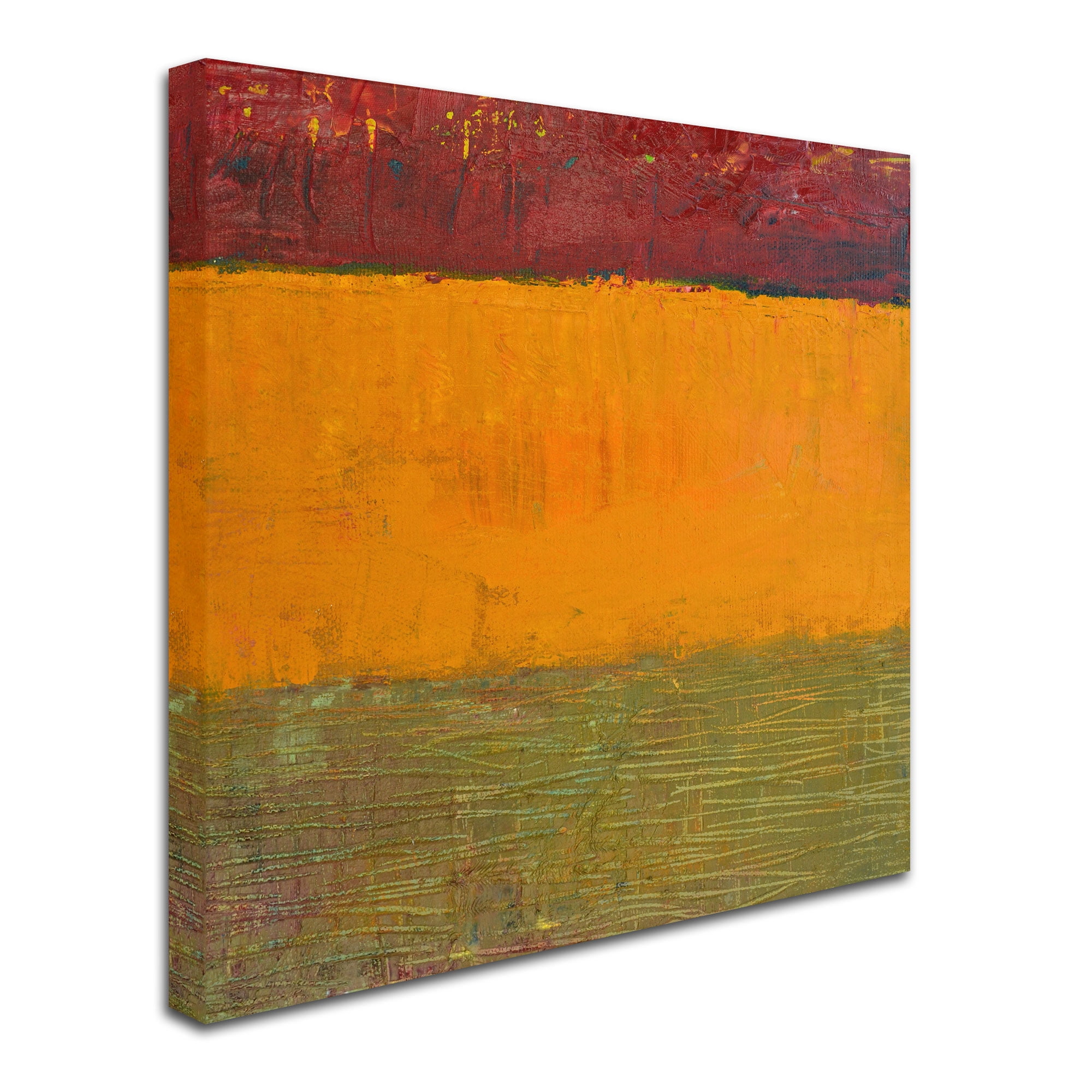 Trademark Fine Art "Highway Series Grasses" Canvas Art by Michelle Calkins