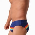 thumbnail image 4 of Mens Bikini Swimwear Sexy Swimsuit Gradient Design Swim Briefs with Drawstring Low Waist Bathing Suit Lightweight Swim Bottons 2026 Summer Beach Vacation Outfits, 4 of 5