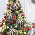 thumbnail image 2 of Leodye 1PCS Nativity Scene Ornaments Christmas Tree Ornaments Set Birth of Hanging Decorations Holy Religious Gifts Nativity Scene Gifts-7.87in, 2 of 6