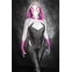 thumbnail image 3 of Disfraz de Spider-Man Across the Spider Verse de Gwen Stacy, disfraz de superhéroe de licra con estampado 3D para Halloween, mono de Spider-Man, 3 of 4