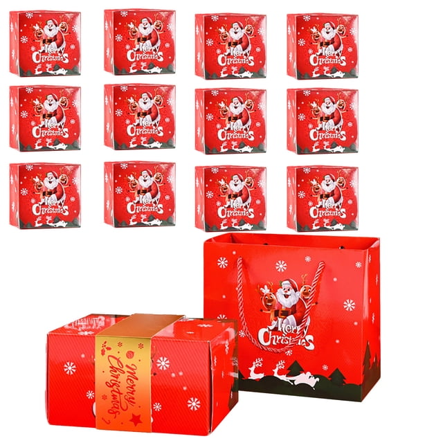 Fwttom Paper Storage, Merry Christmas Surprise Box Gift Box Creating Surprising Gift Red Bouncing Romantic Gift Box