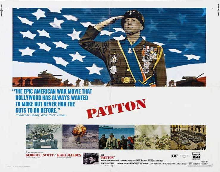 Patton (1970) 30x40 Movie Poster - Walmart.com