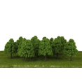 thumbnail image 4 of STARTIST 50x Leaf Grass+20x Cypress Tree Models 1/75-1/150 HO Scale Diorama Toy, 4 of 9