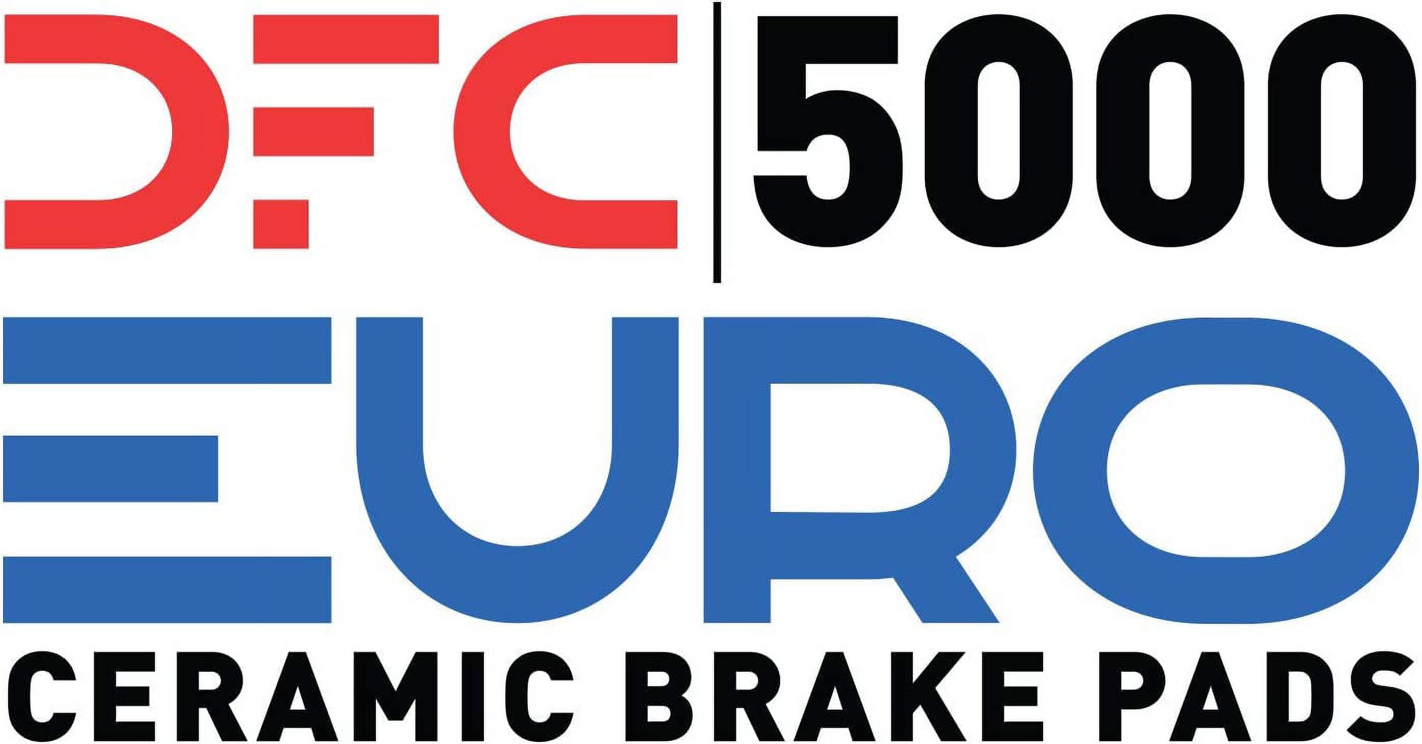 Dynamic 1600-1479-00 Advanced Brake Pads DFC 5000 Euro Ceramic