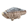 thumbnail image 5 of Miniature Crocodile Figurine Animal Sculpture Tea Pet Statue Desktop Crocodile Ornament Purple Sand Ornament for Garden Decor 8.5cmx3.7cmx2.8cm, 5 of 8