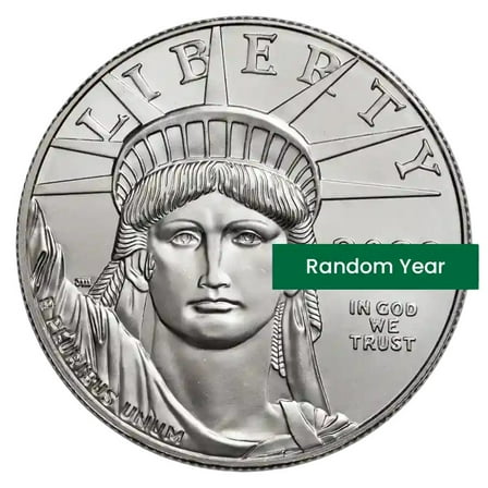 1 oz American Platinum Eagle Coin BU - Random Year
