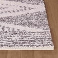 thumbnail image 6 of Mark&Day Area Rugs, 9x12 Gever Global Shag Charcoal Area Rug, Grey Cream White Carpet for Living Room, Bedroom or Kitchen (8'10" x 12'), 6 of 12