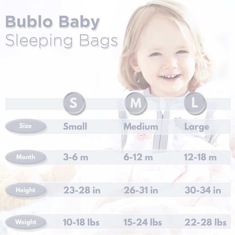 Bublo Baby Sleep Sack, Cotton Wearable Blanket, 2 Pack photo 6