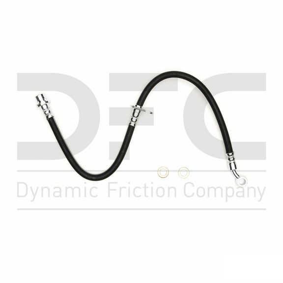 Front Left Dynamic Friction Company Brake Line Hose 350-59104 For 2013-2015 Acura ILX, 2013-2015 Honda Civic