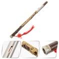 thumbnail image 2 of Learning Flute Dizi Chinese Instrument Aged Rosewood Dizi F Key Practical Traditional Bawu, 2 of 8
