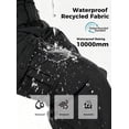 thumbnail image 3 of Wantdo Girls' and Boys' Ski Pants Waterproof Snow Bibs Overalls Insulated Snowboarding Bibs Black 10-12, 3 of 11