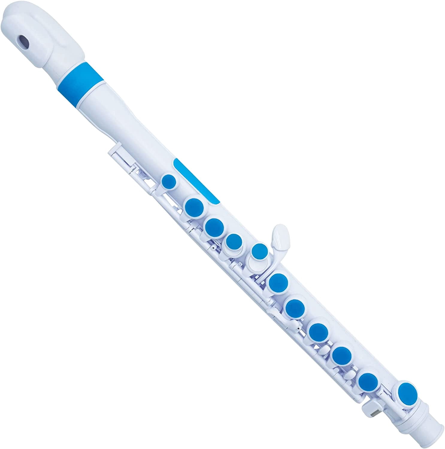 Nuvo Flute, White/Blue (N220JFBL)