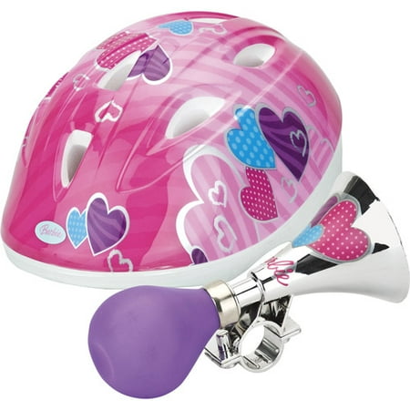 Bell Sports Barbie Little Rider Helmet & Bike Horn - Value Pack