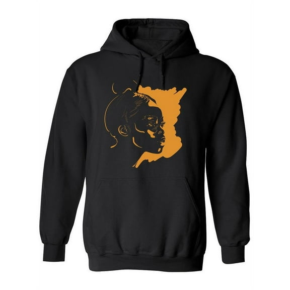 Pretty Young Woman Portrait Hoodie Women -Image by Shutterstock, Female Large